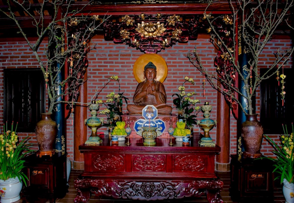 Tượng Phật an nhiên